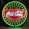 Coca-Cola Sold Here Neon Verlichting 65 x 65 cm - Rood