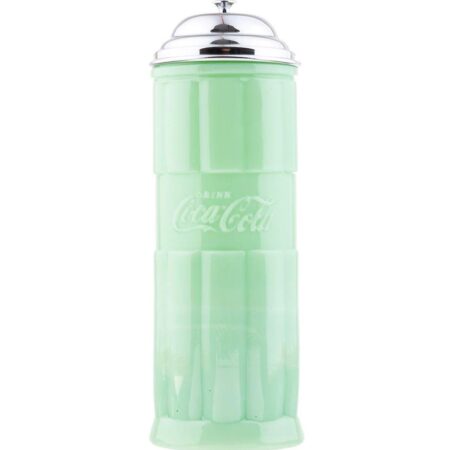 Coca-Cola jadeiet Glazen Rietjeshouder - Groen | Coca-Cola