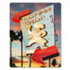 Coffee Shop by Larry Grossman Zwaar Metalen Bord | Fiftiesstore