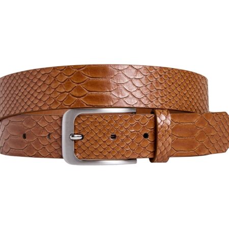 Cognac LRX Signature (Riem) Lureaux - Nette Riemen Voor Heren | Lureaux