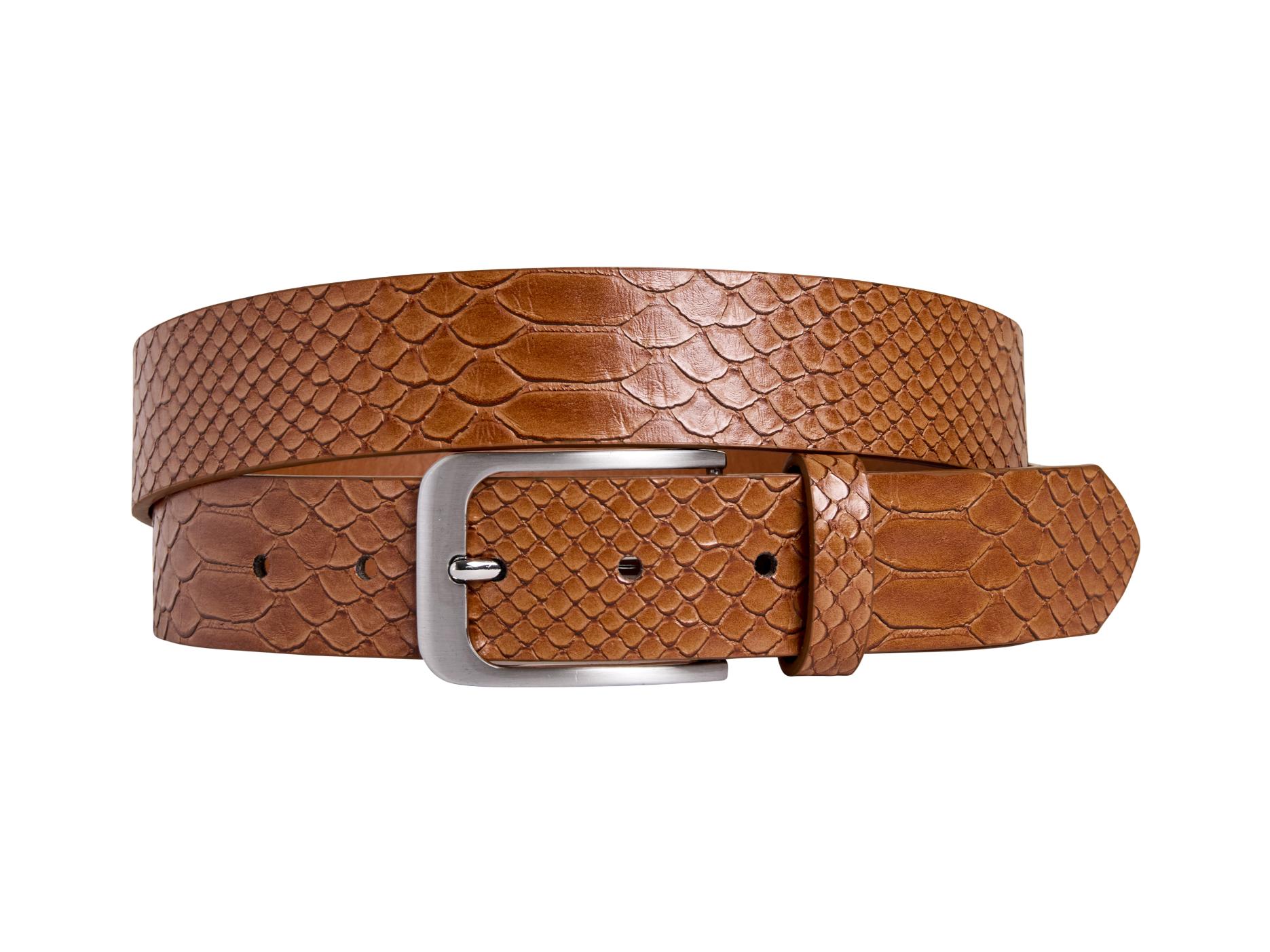 Cognac LRX Signature (Riem) Lureaux - Nette Riemen Voor Heren | Lureaux