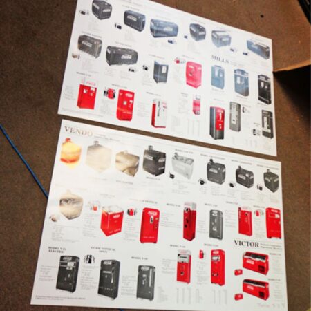 Cola Machine Geschiedenis Poster Set - 2 Zijdig | Coca-Cola