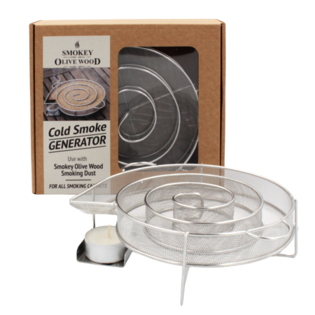 Cold smoke generator - Beste rookgenerator - Te gebruiken met rookmot - Koude rookgenerator - Smokey Olive Wood | SMOKEY OLIVE WOOD