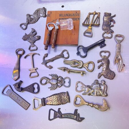 Collectie Verzameling Flessenopeners - Antiek & Vintage - 20 stuks | The Dutch Pickers