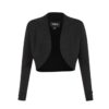 Collectif Jean Glitter Bolero Black-S | 30% korting | Collectif