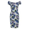Collectif Lorena Hortensia Pencil Dress-XS | 50% korting | Collectif