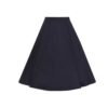 Collectif Matilde Classic Cotton Swing Skirt Navy-XXS | 50% korting | Collectif