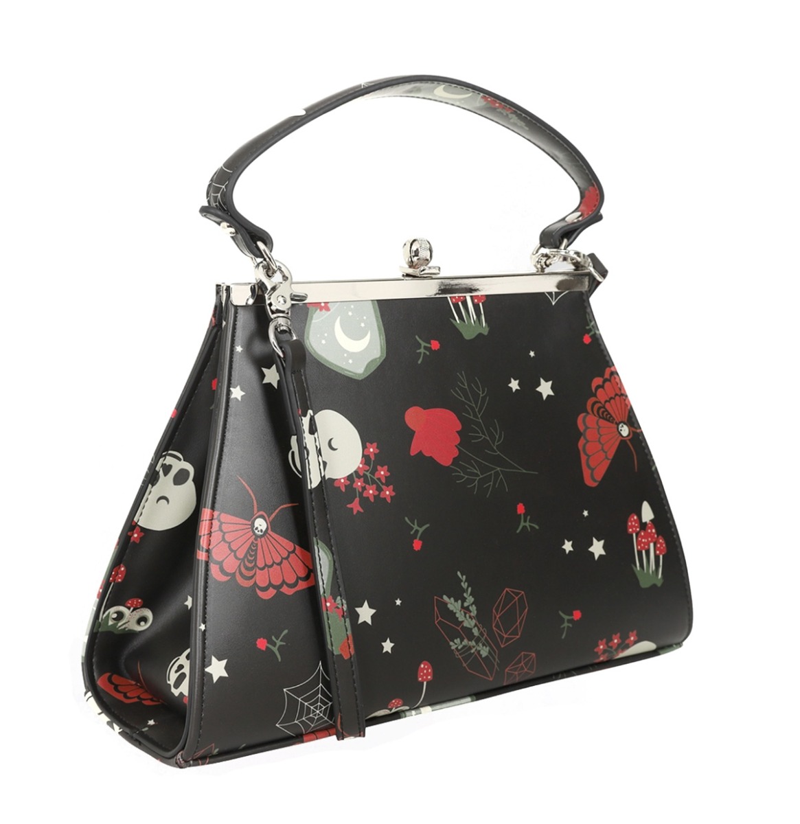 Collectif Tonya Witches Garden Tas Zwart Multi | 49% korting | Collectif