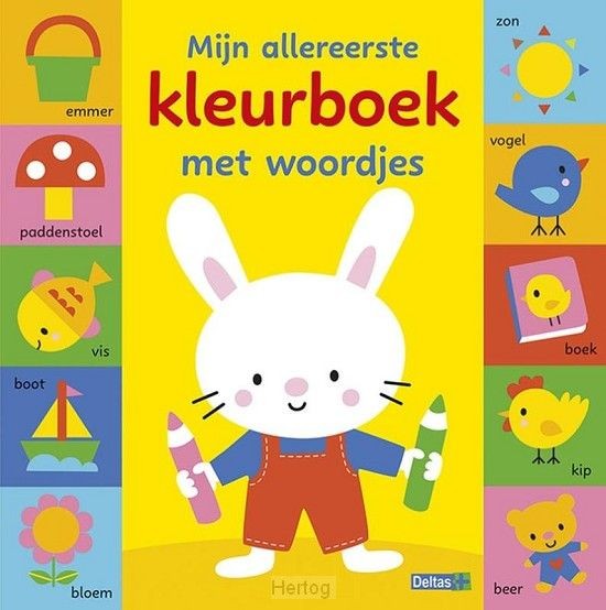 Color Fun Lange oortjes Kleurboek | Deltas