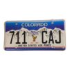 Colorado United States Air Force Kentekenplaat - Origineel | The Dutch Pickers