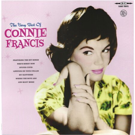 Connie Francis - The Very Best Of (Zwart Vinyl) (LP) | Fiftiesstore