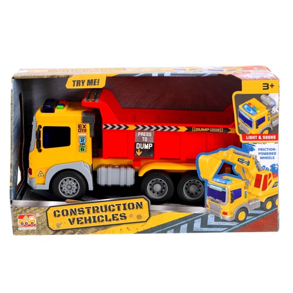 Constructie Truck Met Licht En Geluid |