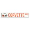 Corvette Drive Bord - Metalen Wandbord met Relief 91