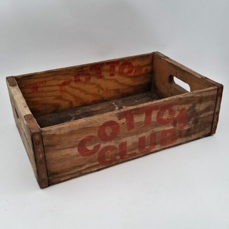Cotton Club Vintage Houten krat - Origineel | The Dutch Pickers