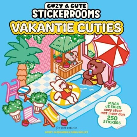 Cozy & Cute Stickerrooms - Vakantie Cuties |