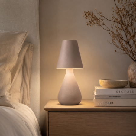 Cozy Maison Oplaadbare Tafellamp - Taupe | Cozy Maison