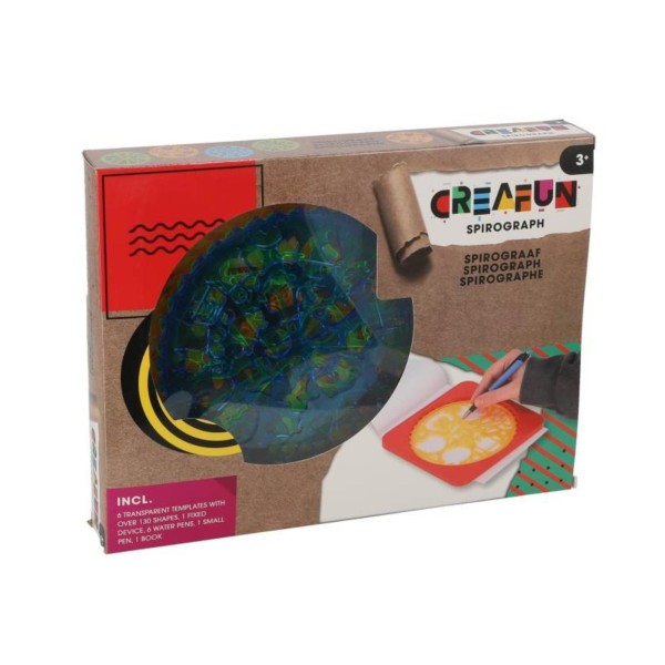 Creafun Spirograph Set 15 Delig | Creafun