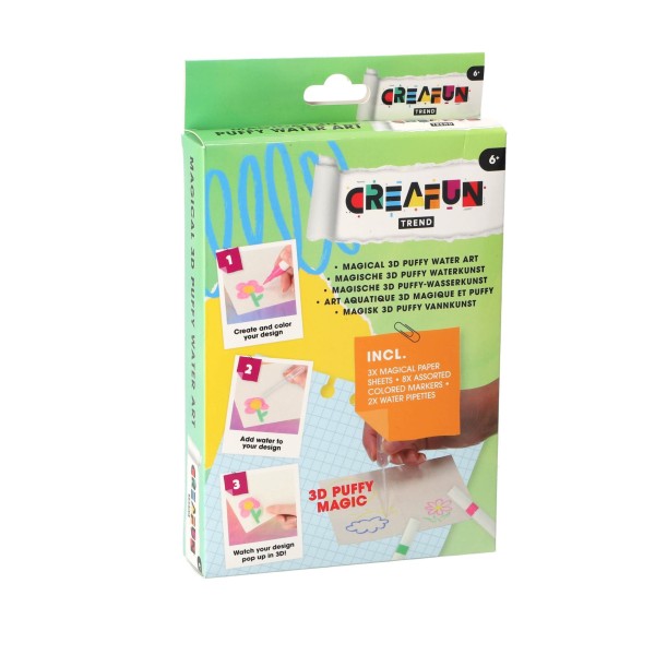 Creafun Trend Magische 3d Puffy Waterkunst | Creafun