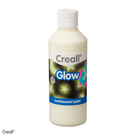 Creall Glow in the dark verf groen-geel | Creall