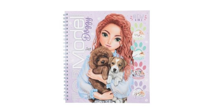 Create Your Topmodel Doggy Kleurboek | Depesche