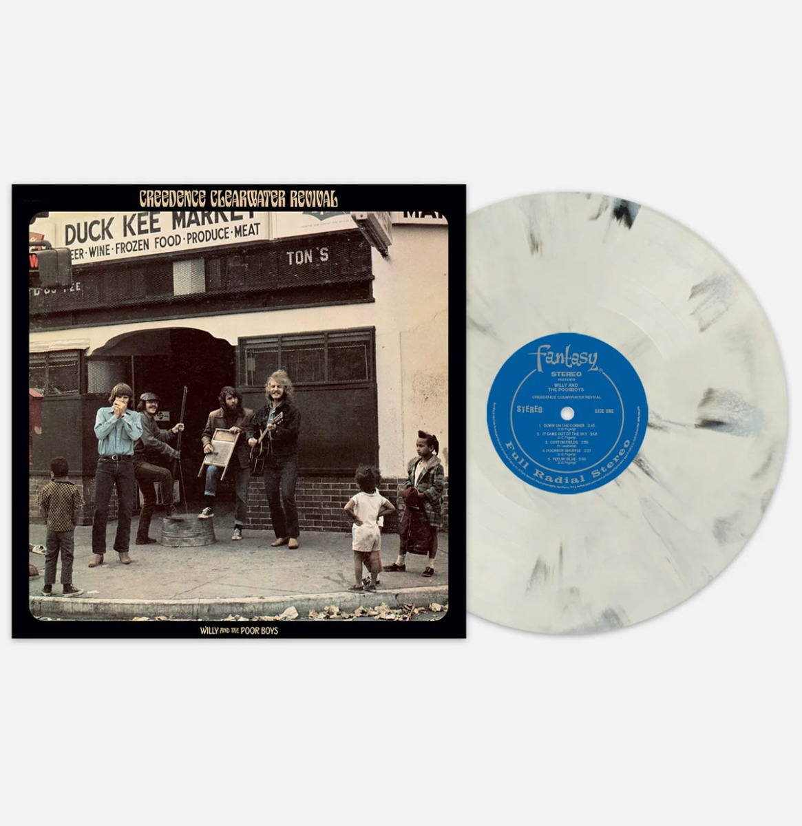 Creedence Clearwater Revival - Willy and the Poor Boys (Gekleurd Vinyl) (VMP Exclusief) (LP) | Fiftiesstore