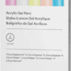 Cricut Explore/Maker Acrylgelpennen 5-pack 1.0mm