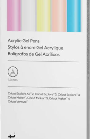 Cricut Explore/Maker Acrylgelpennen 5-pack 1.0mm