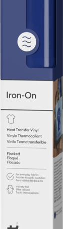 Cricut Flock Iron-On Blauw 30