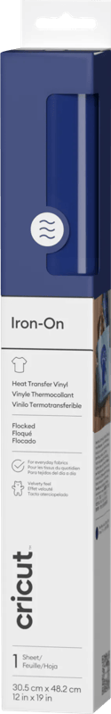 Cricut Flock Iron-On Blauw 30
