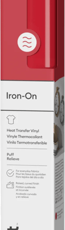 Cricut Puff Iron-On Rood 30
