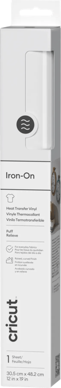 Cricut Puff Iron-On Wit 30
