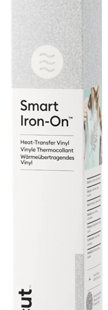 Cricut Smart Iron-on 33x91 Glitter Zilver