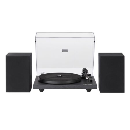 Crosley C62 Platenspeler Met Ingebouwde Ontvanger En Stereo Luidsprekers - Zwart | Crosley