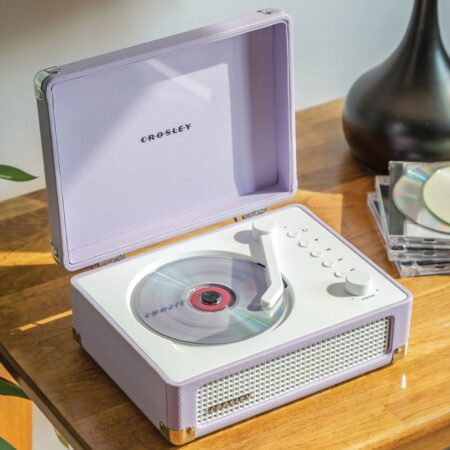 Crosley CD Speler - Lavendel | Fiftiesstore