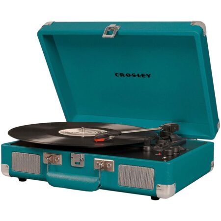 Crosley Cruiser Deluxe Platenspeler Met Bluetooth - Teal | Crosley