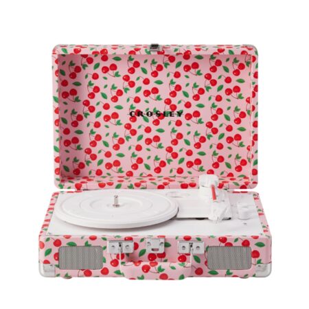 Crosley Cruiser Plus Platenspeler met Bluetooth In/Out - Retro Cherry | Crosley