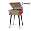 Crosley Dansette Bermuda Vinyl Platen Speler - Rood - Met Bluetooth | Crosley
