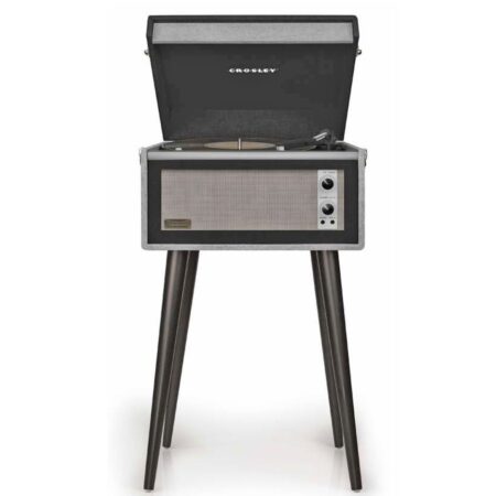 Crosley Dansette Bermuda Vinyl Platen Speler - Zwart B-Stock - LAATSTE STUKS | 39% korting | Crosley