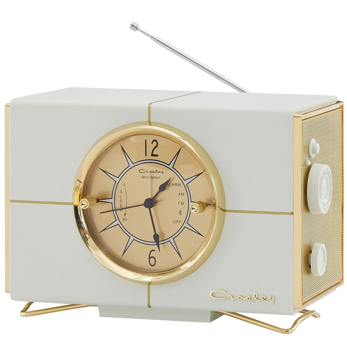 Crosley Lewis Retro Radio - Wit Zand | Crosley