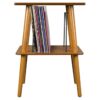 Crosley Manchester Platenspelermeubel Met Platen Opslag Vak - Eiken (B-Stock) | 23% korting | Crosley