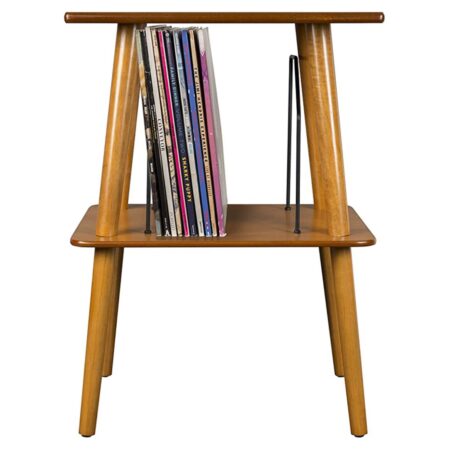 Crosley Manchester Platenspelermeubel Met Platen Opslag Vak - Eiken (B-Stock) | 23% korting | Crosley
