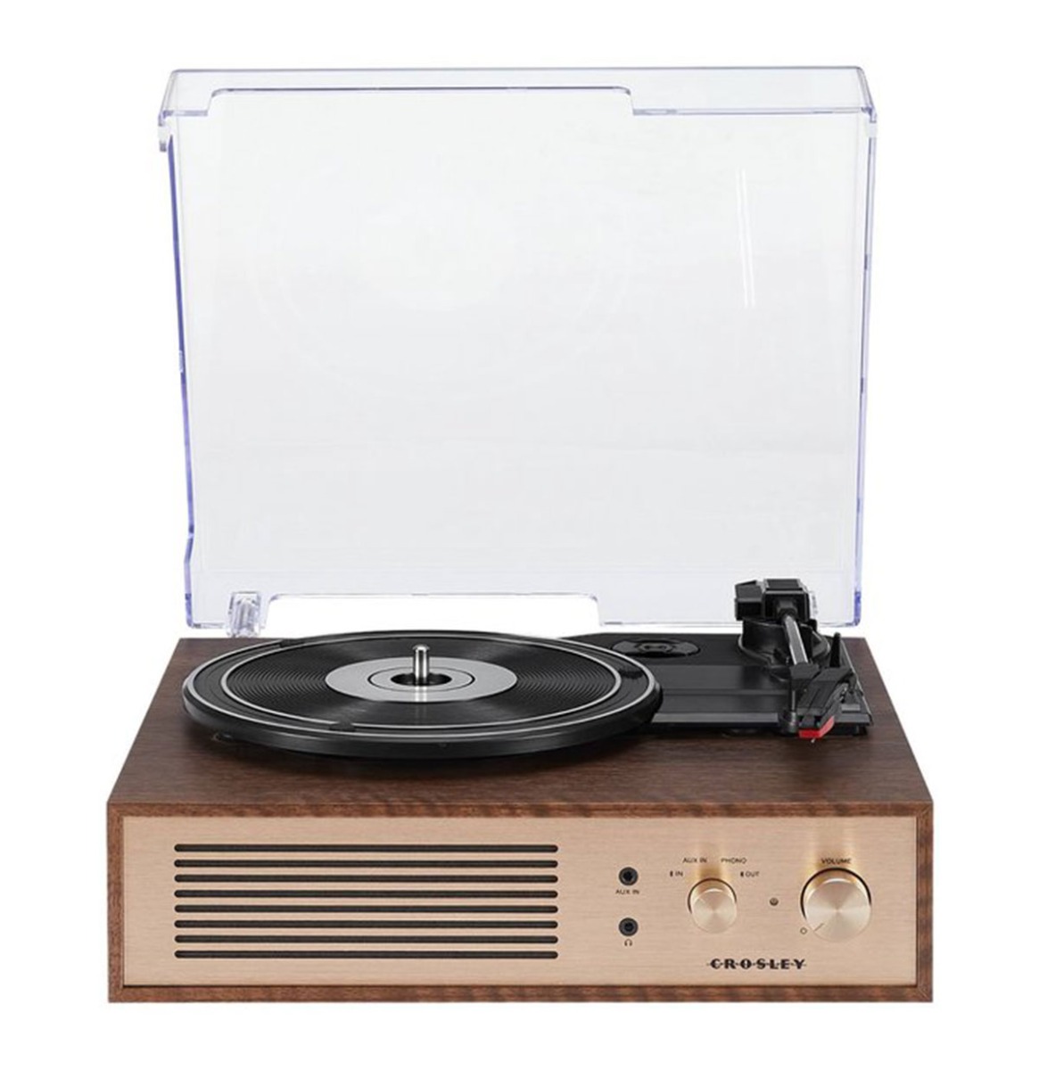 Crosley Miles Platenspeler - Walnoot | Crosley