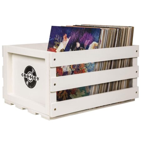 Crosley Opberg Krat - Wit (LP) | Crosley