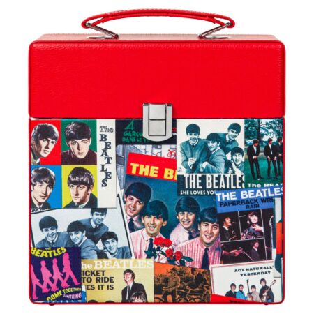 Crosley Singles Opslag Koffer - The Beatles Rood (LP) | Crosley