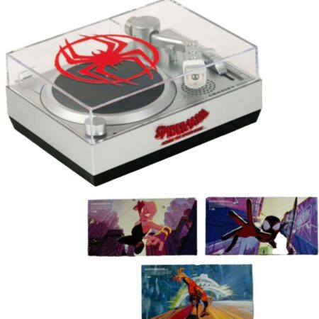 Crosley Spider-Man: Across The Spider-Verse Soundtrack Limited Edition RSD3 Mini Platenspeler LAATSTE KANS | Crosley
