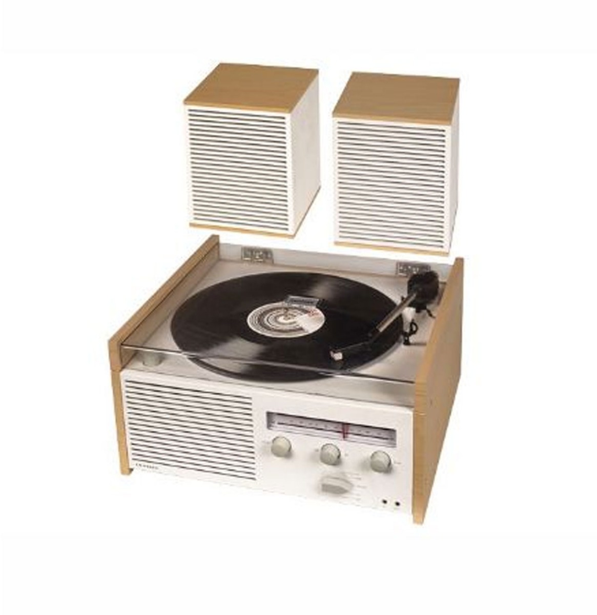 Crosley Switch II Entertainment System - Naturel (B-STOCK) | 17% korting | Crosley