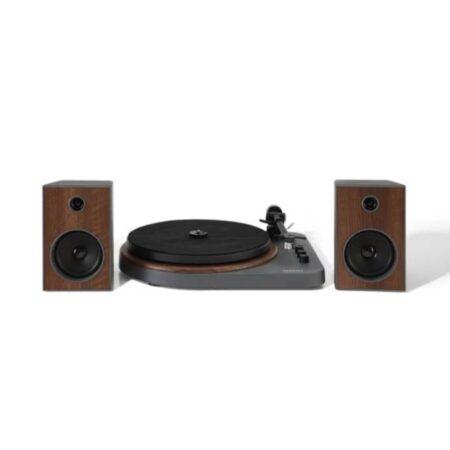 Crosley T160 Platenspeler met Speakers - Grijs | Crosley