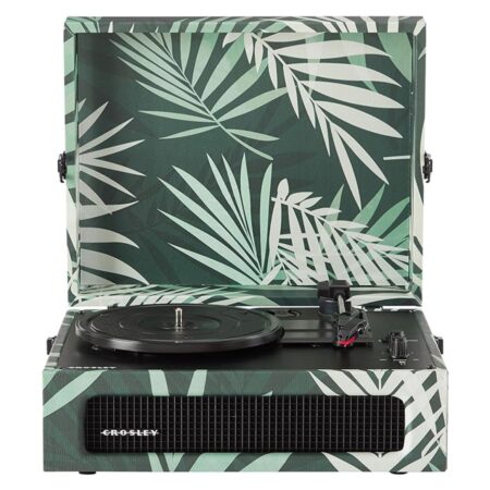 Crosley Voyager Draagbare Retro Platenspeler - Botanical - BLUETOOTH IN/OUT (B-STOCK) | 35% korting | Crosley