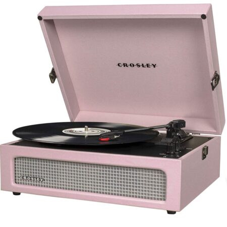 Crosley Voyager Portable Retro Platenspeler - Amethyst BLUETOOTH IN/OUT | Crosley