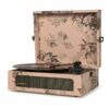 Crosley Voyager Portable Retro Platenspeler Met Bluetooth In/Out - Floral | Crosley